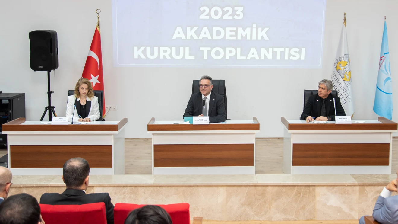 Selçuk Üniversitesi İletişim Fakültesinde Akademik Kurul Toplantısı yapıldı